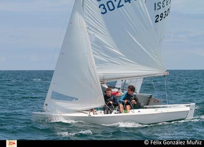 Gijón. Tercera jornada del Trofeo de Verano del Club de Regatas.