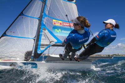 Gran resultado de Támara Echegoyen y Berta betanzos en el Mundial de Santander