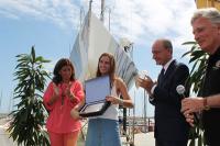 Homenaje a la CAMPEONA DEL MUNDO VELA 420 María Jesús Dávila 