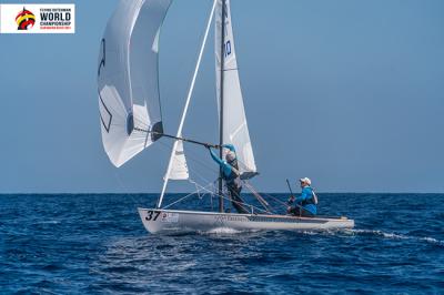 Hungría y Alemania luchan por la primera posición en el mundial de Flying Dutchman en Altea