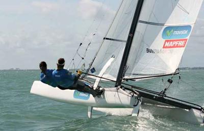 Iker y Marina logran el pase a la Medal Race gracias a una buena jornada