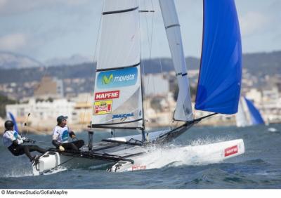 Iker y Tara comienzan con buen pie la Semana de Kiel