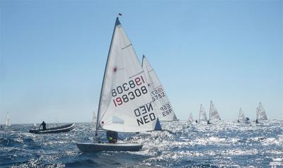 Importante participación femenina en la  Euro Laser Masters Cup del CV Calella   