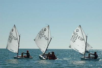 Jaime Benthen ganador del Campeonato Provincial de Optimist en Punta Umbría