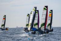 Joan Costa vencedor del Evento 2 de la Barcelona Foiling Winter Series en la clase Waszp