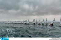 Jornada en blanco en las Finales Escolares de la clase Optimist