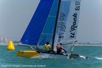 Juan Luis Páez y la tripulación Colomer/Marmolejo se proclaman campeones de Andalucía de Catamarán