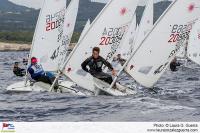 La canaria Nelly Rodríguez da la campanada y se pone al frente de la Copa de España de Laser 4.7