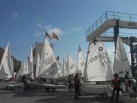 La climatología no pudo ensombrecer el éxito del Trofeo Javea Vela Infantil