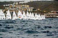 La Regata de Carnaval congrega este fin de semana a la floy y nata de la clase Laser internacional como antesala del Europeo