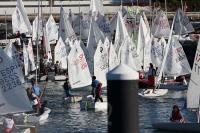 La vela ligera despidió la temporada en el Abra con el Trofeo Navidad