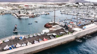 Lanzarote vuelve a escena mañana con el inicio del Mundial de 49er y FX