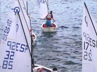 Las jóvenes promesas de la vela navegan ya en el Sur de Lanzarote