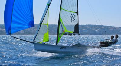 Los hermanos Federico y Arturo Alonso se llevan el triunfo en 49er la Ría de Arousa