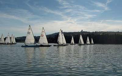 Luis Alfonso Pérez Nogues gana en Arcos de la Frontera en la II Regata de Aguas Interiores de Patín a Vela