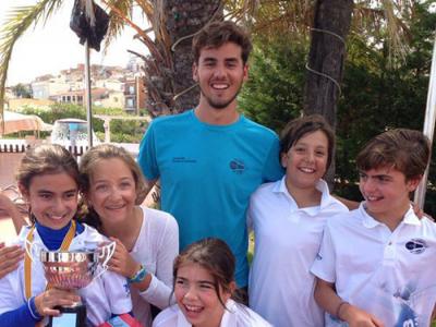 Macarena López se proclama Campeona de Cataluña de Grupo 3 de Optimist. 