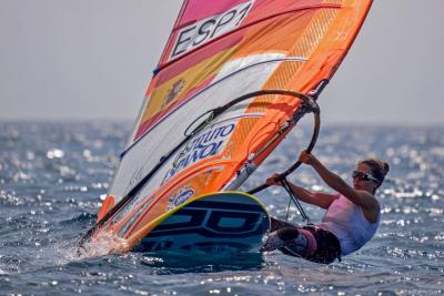 Manchón en la Medal Race del Mundial de RS:X