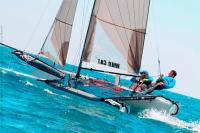Marc Jovani y Marta Porta, Campeones Absolutos en la Hobie 16 y Fabián Migoya con Alexis Parcerisa en Interseries 