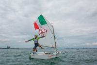 Marco Gradoni, campeón del mundo de Optimist 2017, participará en la XXXII edición del Trofeo Aecio 