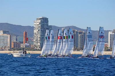 Marie Mazuay y Clément Guignard ganan la Nacra 15 Super Series - Trofeo Internacional Ciudad de Barcelona