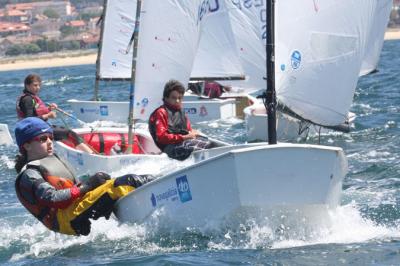 Martín Wizner líder en el I Meeting Internacional de Optimist del MRCY