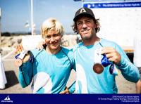 Martínez/Maslivets (Nacra 17) y Rafa Andarias (2.4mR), bronce en la Copa del Mundo en Hyères