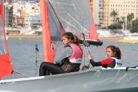 María Cantero y Ana Hernández saldan con una vigésima plaza su debut en el Europeo de 29er