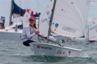 María Perelló se mete en el grupo oro en el Mundial de Optimist