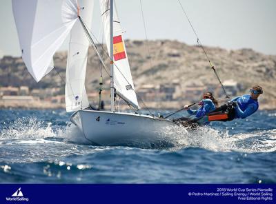 Mas y Cantero, segundas en 470 femenino en la Copa del Mundo de vela