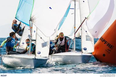 Mucha regata para tan poco vientoen la primera jornada de la Pro Rigging