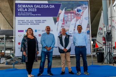 Más de 300 jóvenes regatistas le darán vida a la Semana Gallega de la Vela