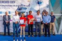 Nico Rodríguez y Silvia Mas, campeones de España de 470 en la Semana Olímpica de Galicia