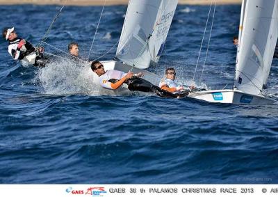 Onán Barreiros y Juan Curbelo arrancan el europeo de 470 desde la Plata del podio