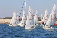 Pablo Flethes y Manuel Páez se proclaman campeones de Andalucía de 420 en la bahía gaditana