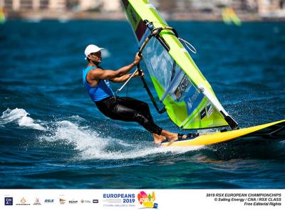 Pastor y Manchón suben a la décima posición en el Campeonato de Europa de RS:X