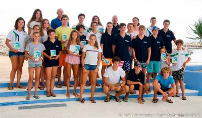 Pleno Hispalense en el XXIII Trofeo Club Náutico Sevilla de TDV-Copa de Andalucía de Techno, Raceboard y RS:X