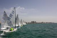 Primera jornada de la Copa de Andalucía de las clases Finn y Europa,