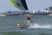 Pulido en la Medal Series del europeo de Formula Kite