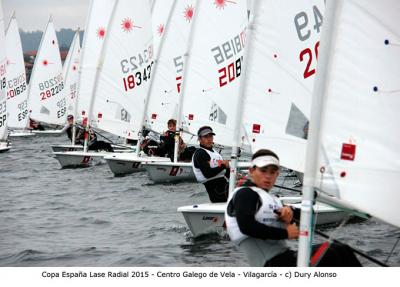 Rafael de la Hoz suma y sigue en la Copa de España Laser Radial