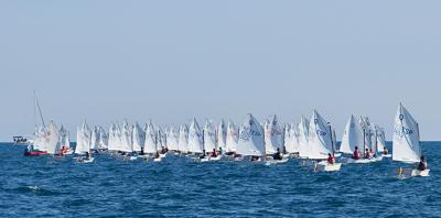 Ramón de la Serna y Marta Ferrando se adjudican el Autonómico de Optimist B de la FVCV en Campoamor