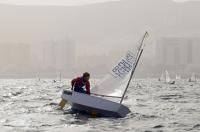  Regata Mini Aecio 2016 y el Trofeo de Navidad (grupo A), celebrado hoy en la bahía de Las Palmas de Gran Canaria.