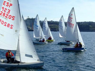 Ría de Ferrol. Final del Tº Sande Vidal 2011 de snipe