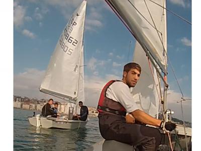 Santander. La falta de viento obligó a suspender la tirada de Snipe