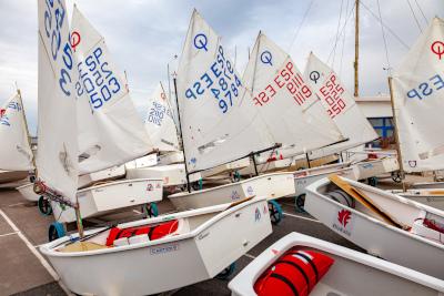 Se celebra en el Abra el Campeonato de Bizkaia de vela ligera