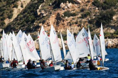 Se cierra la primera jornada del Trofeo RCN Calpe- Vela Infantil con dos pruebas completadas