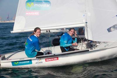 Silvia Mas y Paula Barceló, campeonas de la Copa de España de 420