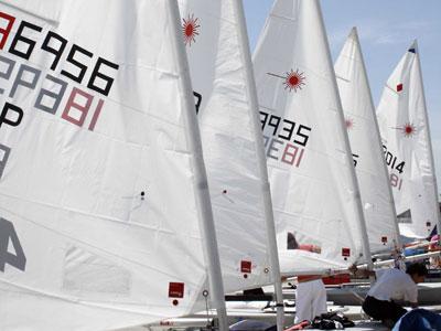 Todo listo para el Gran Trofeo Valencia  Copa de Laser 2009