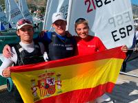 Tres platas para España en el Europeo de ILCA 6 Sub19