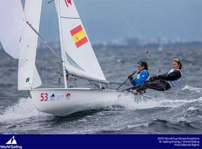 Tres tripulaciones españolas en el Top 10 de la World Cup de Enoshima