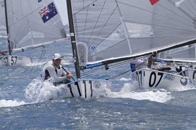 Trujillo escala dos puestos en el Mundial de Finn